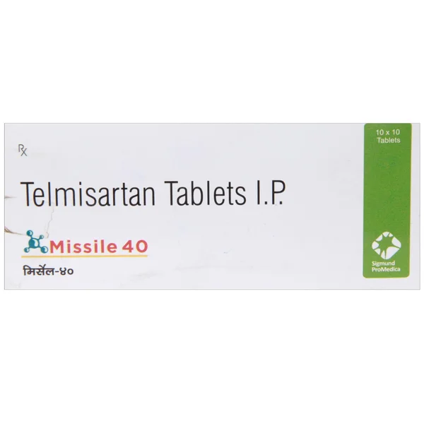 Missile 40 mg Tablet 10's