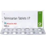 Missile 40 mg Tablet 10's, Pack of 10 TabletS