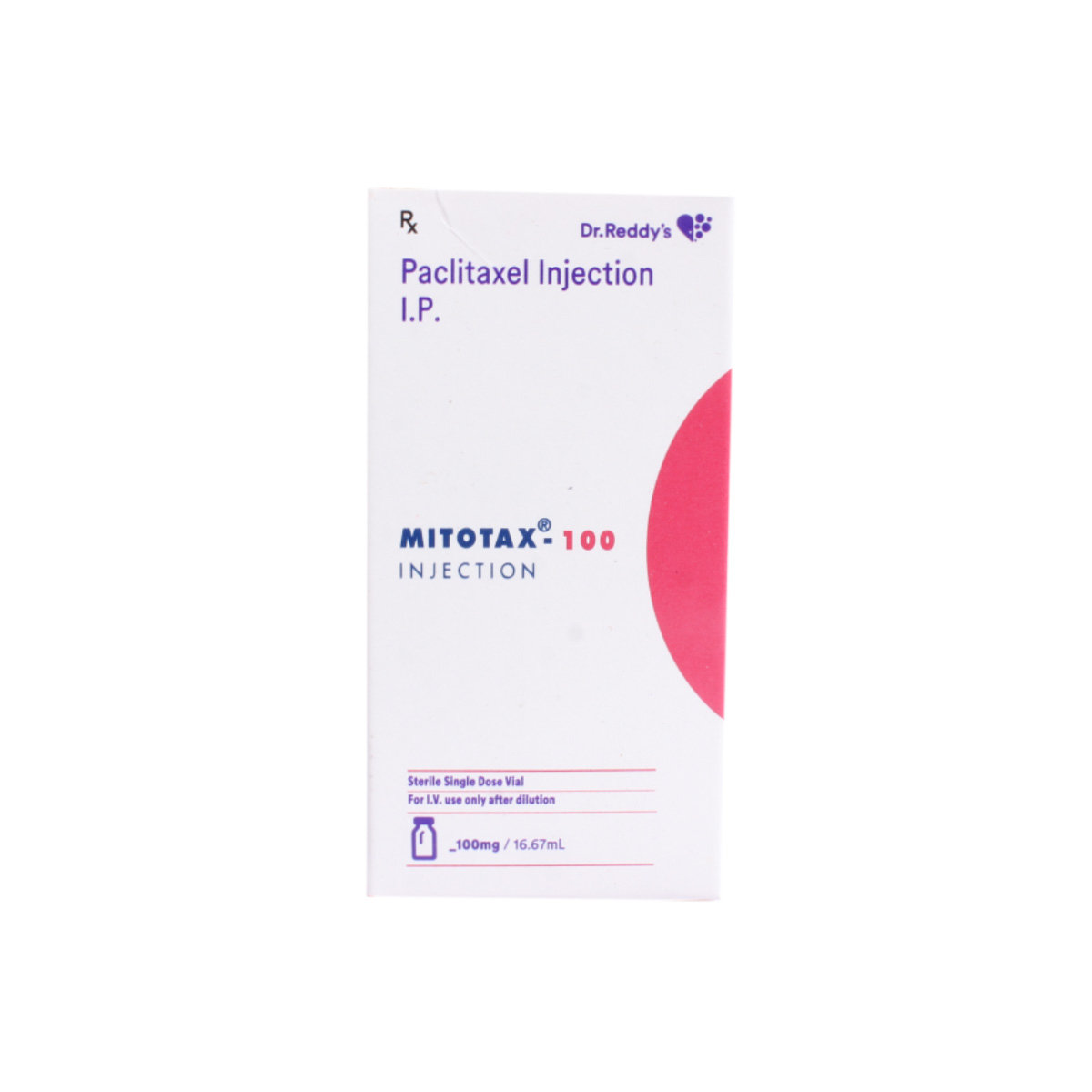 MITOTAX 100MG INJECTION, Pack of 1 INJECTION MITOTAX 100MG INJECTION, Pack of 1 INJECTION