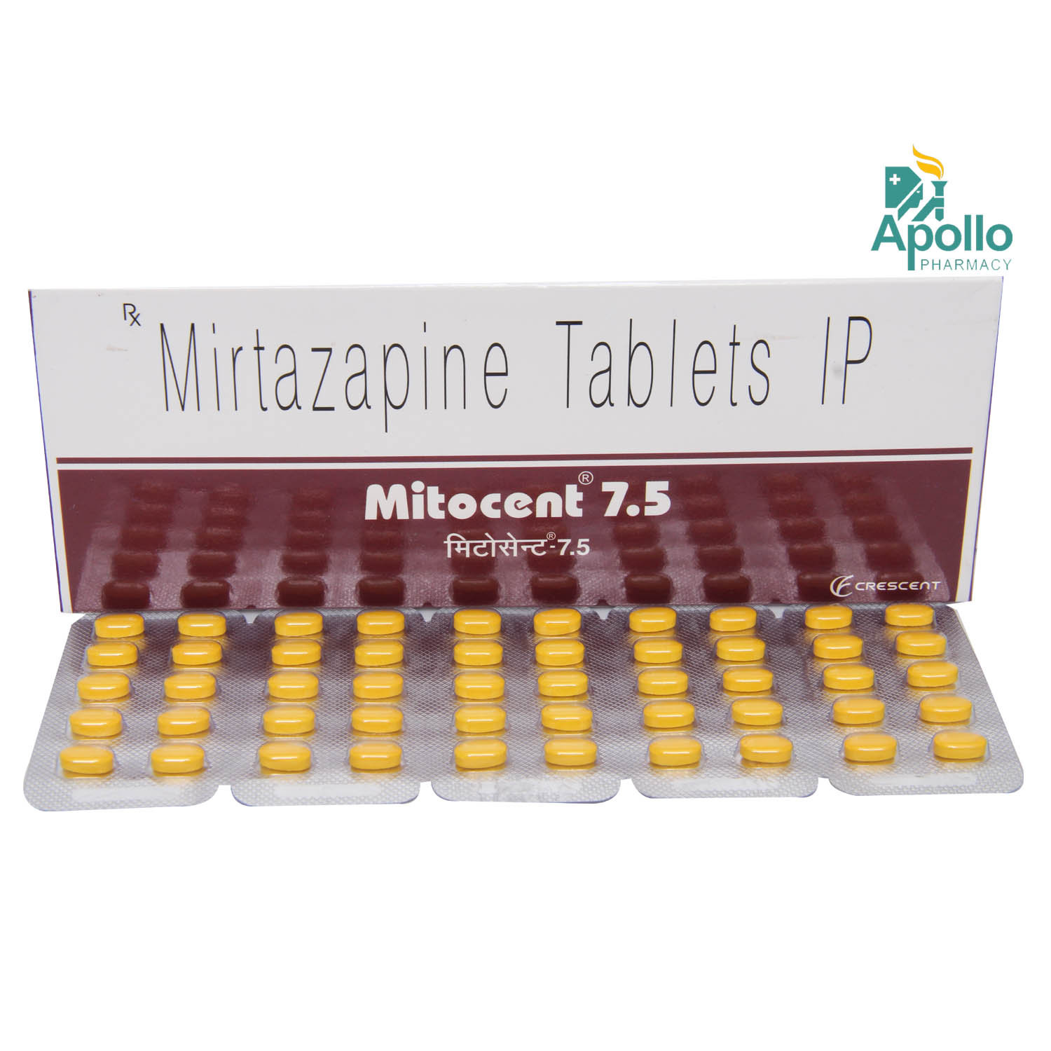 MITOCENT 7.5MG TABLET, Pack of 10 TABLETS MITOCENT 7.5MG TABLET, Pack of 10 TABLETS