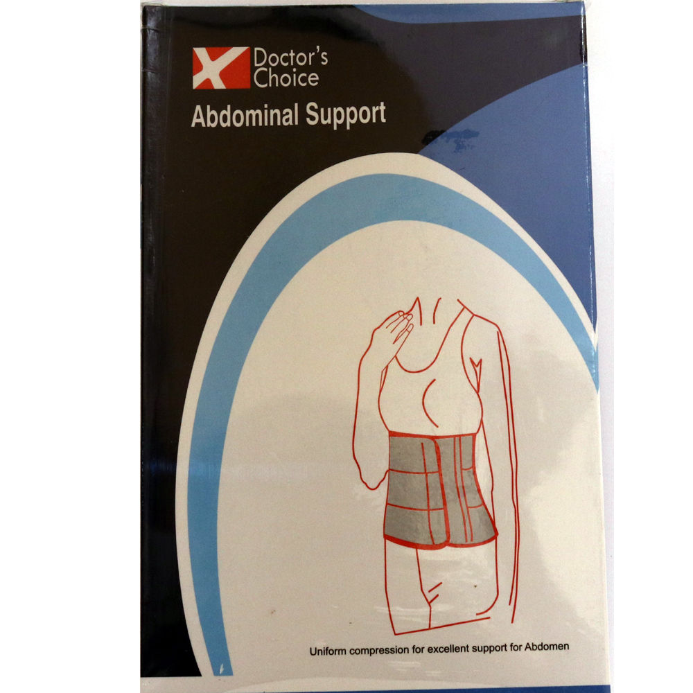 Doctor's Choice Abdominal Support Medium, 1 Count Price, Uses, Side
