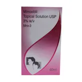 Mnx 3% Solution 60ml, Pack of 1 solution