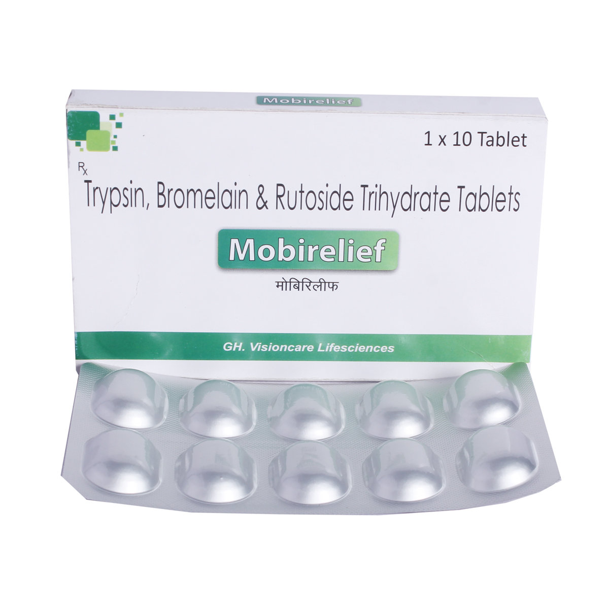 Mobirelif Tablet 10's, Pack of 10 TABLETS Mobirelif Tablet 10's, Pack of 10 TABLETS