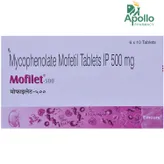 Mofilet-500 Tablet 10's, Pack of 10 TABLETS