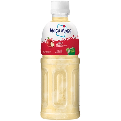 Mogu Mogu Apple Juice Drink, 320 ml, Pack of 1