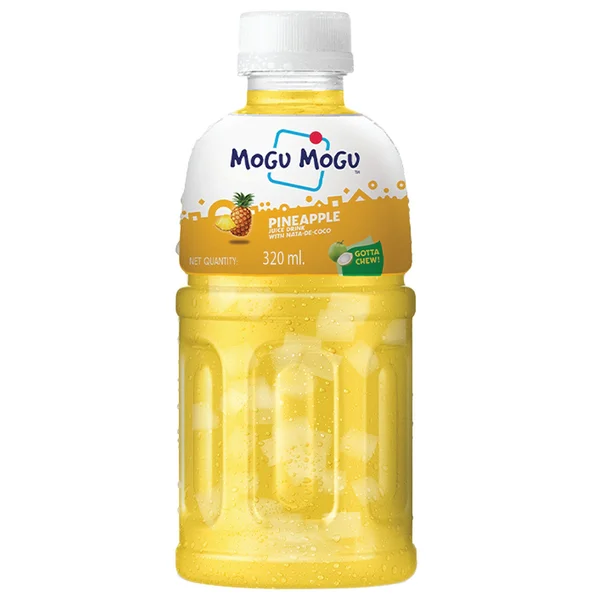 Mogu Mogu Pineapple Juice Drink, 320 ml, Pack of 1