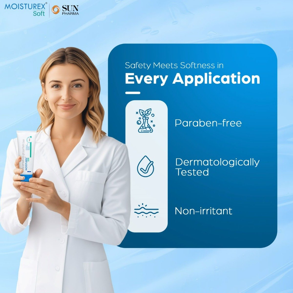 Moisturex Soft Cream 100 gm | White Soft Paraffin & Light Liquid Paraffin | Moisturises Skin, Pack of 1 Moisturex Soft Cream 100 gm | White Soft Paraffin & Light Liquid Paraffin | Moisturises Skin, Pack of 1