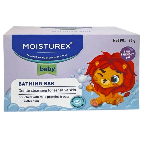 Moisturex Baby Bathing Bar, 75 gm