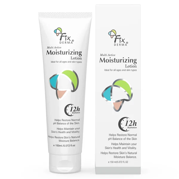 Fixderma Moisturizing Lotion, 150ml - For Dry & Flaky Skin, Provides Deeply Hydration and Calmness