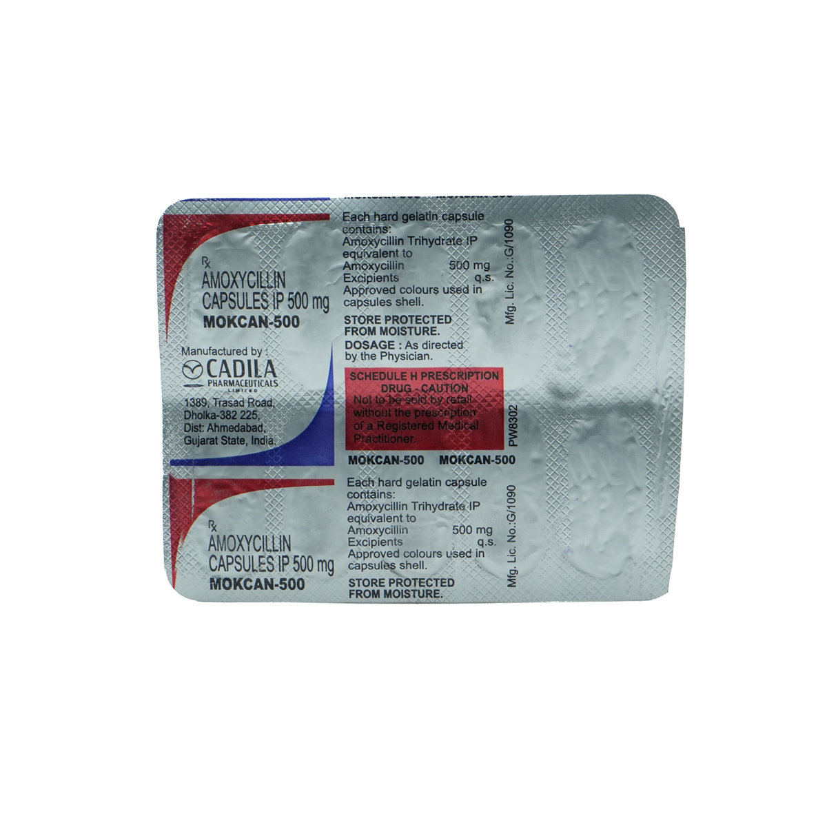 Mokcan 500 mg Capsule 10's, Pack of 10 CAPSULES Mokcan 500 mg Capsule 10's, Pack of 10 CAPSULES