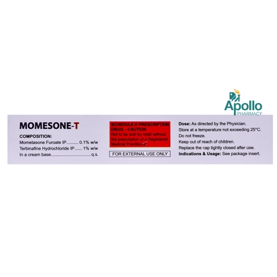 Momesone T Cream 10 gm, Pack of 1 CREAM