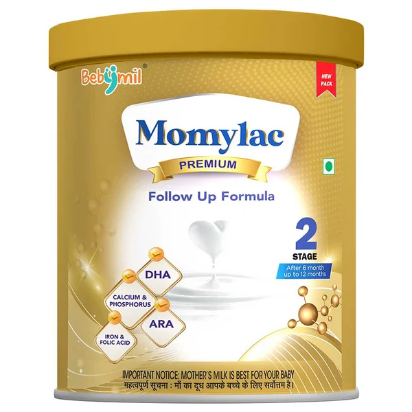 Momylac Premium Infant Formula Stage-2 Powder, 400 gm