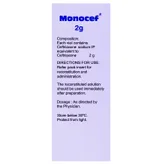 Monocef 2 gm Injection 1's, Pack of 1 INJECTION