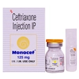 Monocef 125mg Injection 1's