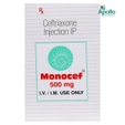 Monocef 500 mg Injection 1's