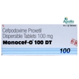 Monocef O DT 100 Tablet 10's
