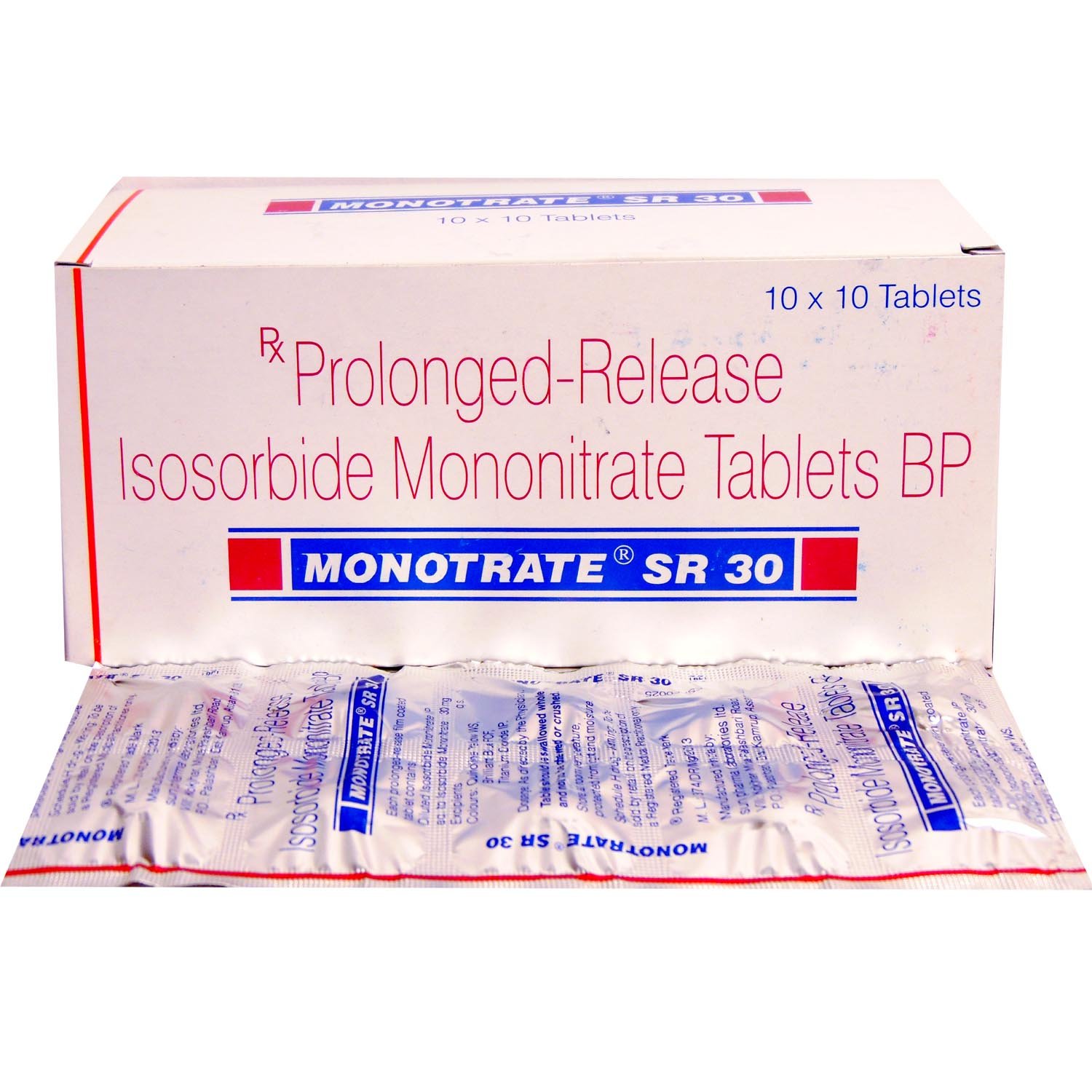 Monotrate SR 30 Tablet 10's, Pack of 10 TABLETS Monotrate SR 30 Tablet 10's, Pack of 10 TABLETS
