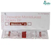 Montek 5 Tablet 10's, Pack of 10 TABLETS