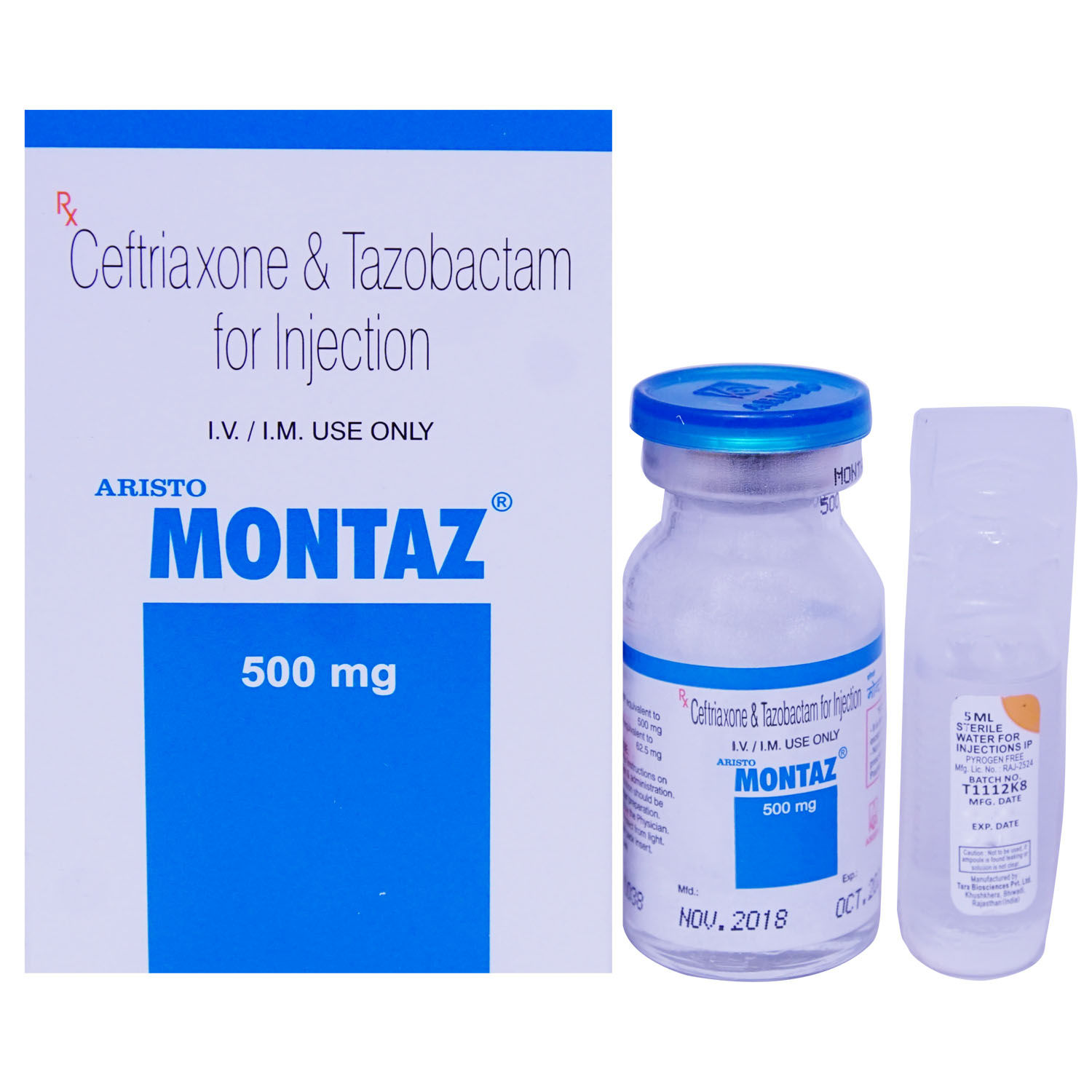 Montaz 500 mg Injection 1's Montaz 500 mg Injection 1's