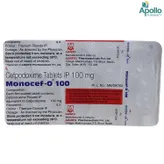 Monocef-O 100 Tablet 10's, Pack of 10 TABLETS