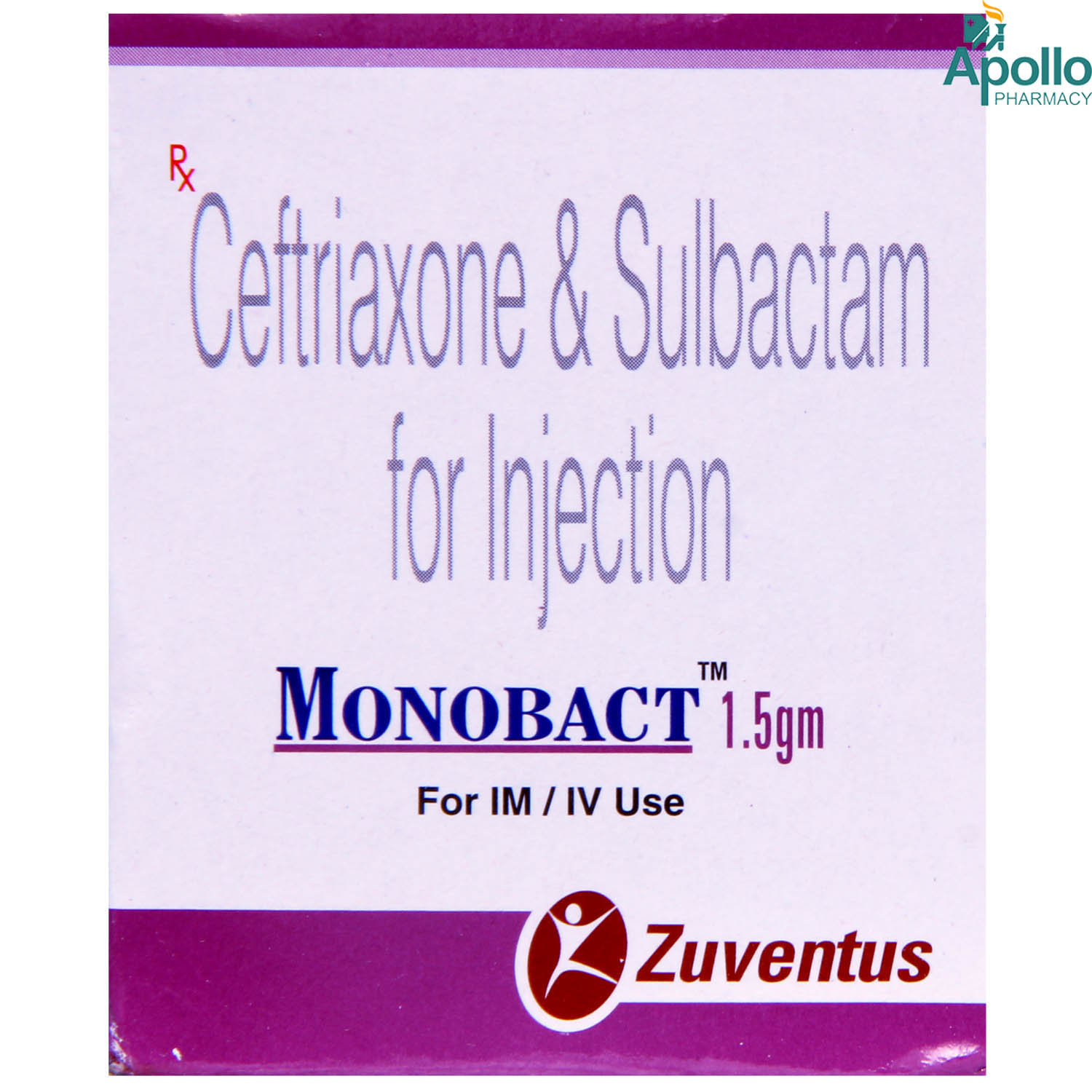 Monobact 1.5 gm Injection 1's, Pack of 1 Monobact 1.5 gm Injection 1's, Pack of 1