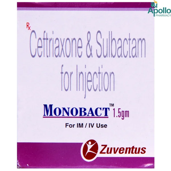 Monobact 1.5 gm Injection 1's