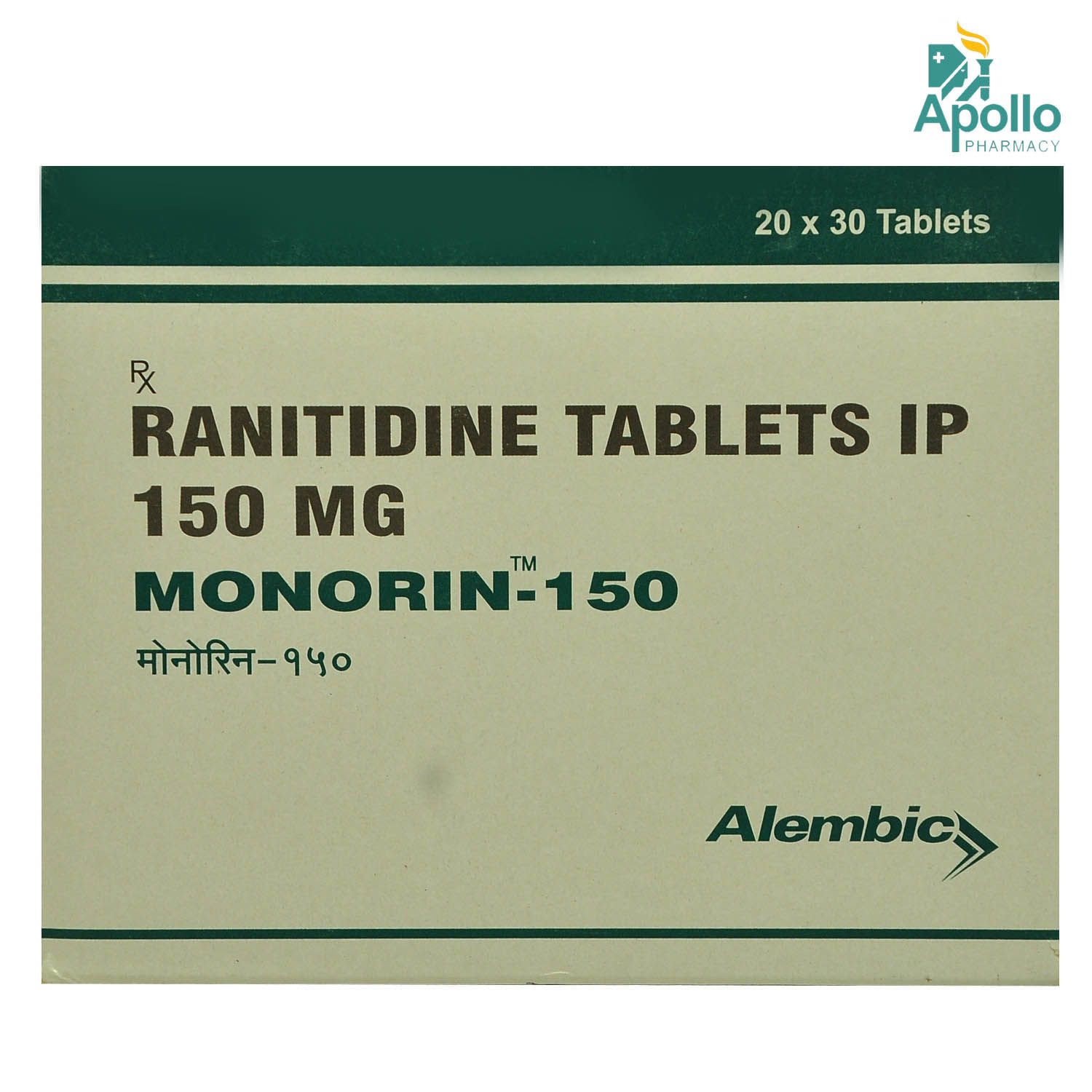 Buy Monorin 150 mg Tablet 30's Online