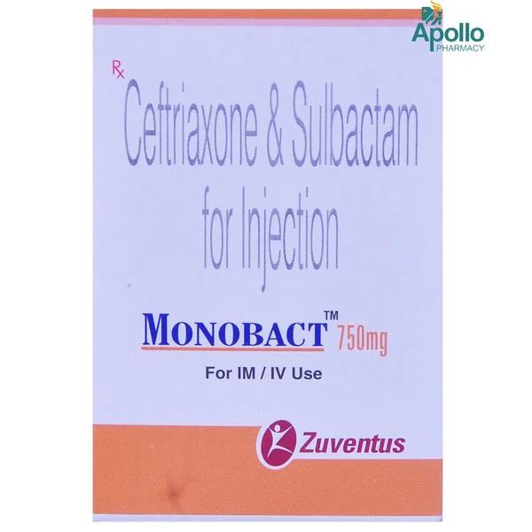 MONOBACT 750MG INJECTION
