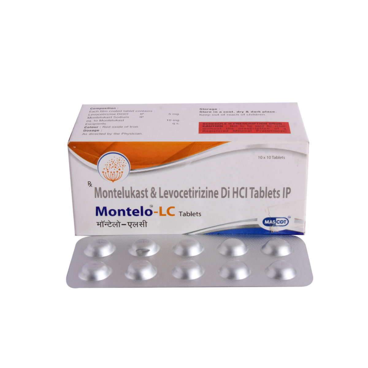 Montelo LC Tablet 10's Price, Uses, Side Effects, Composition Apollo
