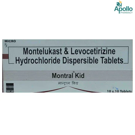 Montral Kid 4 Tablet 10's
