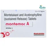 MONTEMAC A TABLET, Pack of 10 TABLETS