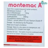 MONTEMAC A TABLET, Pack of 10 TABLETS