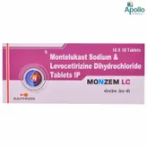 Monzem LC Tablet 10's, Pack of 10 TABLETS