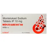 Montegress-10 Tablet 10's, Pack of 10 TabletS