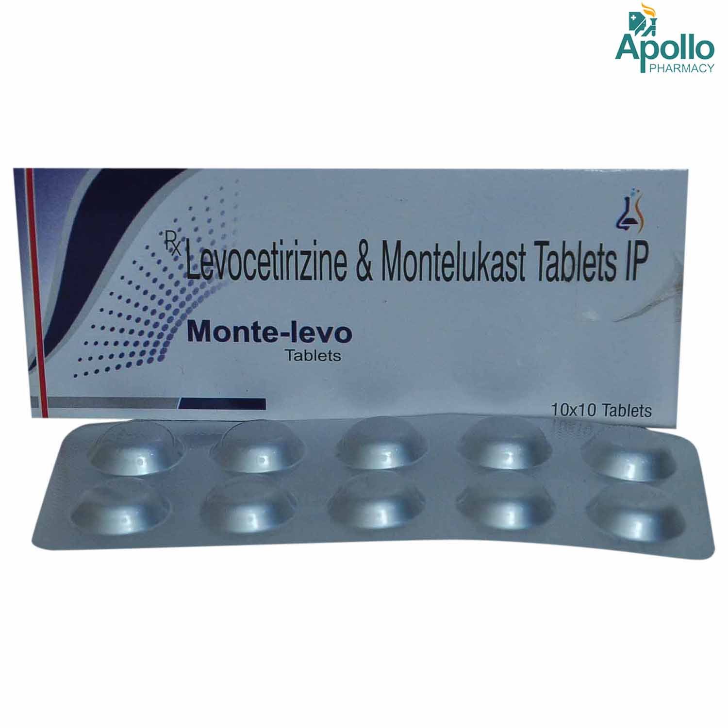 Monte Levo Tablet 10's, Pack of 10 TABLETS Monte Levo Tablet 10's, Pack of 10 TABLETS