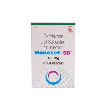 Monocef-SB 500 Injection 1's, Pack of 1 INJECTION