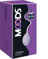 Moods Ultrathin Condoms, 20 Count, Pack of 1