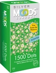 Moods Silver 1500 Dots Condoms, 12 Count