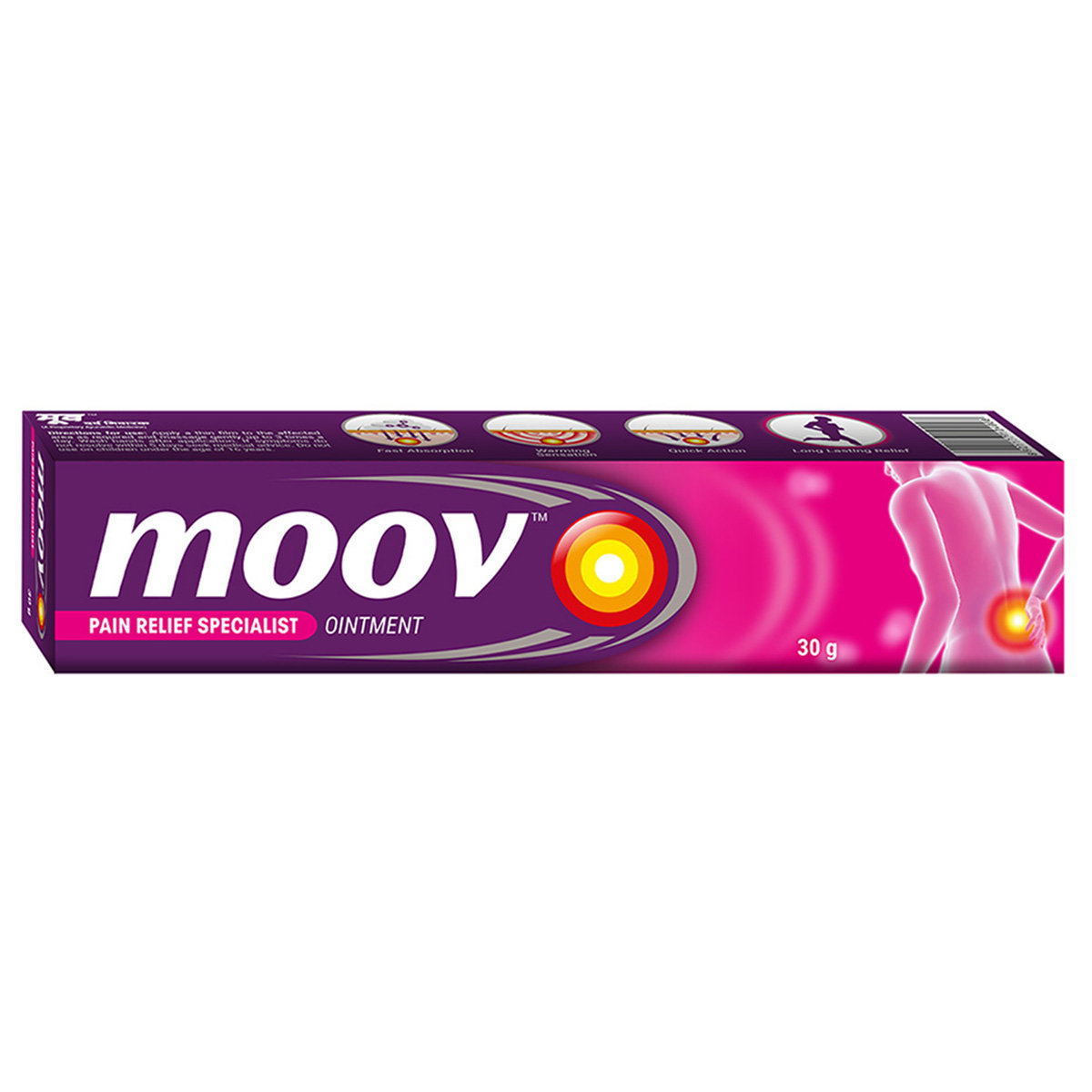 Moov Pain Relief Specialist Ointment, 30 gm, Pack of 1 Moov Pain Relief Specialist Ointment, 30 gm, Pack of 1