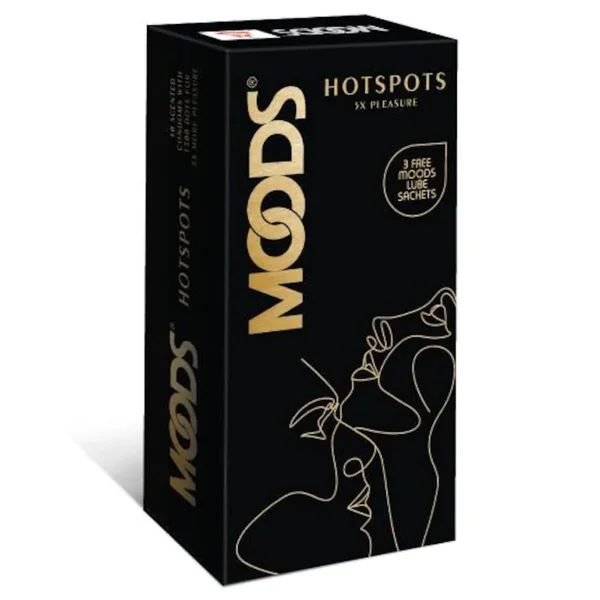 Moods Hotspots Condoms, 10 Count