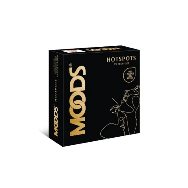 Moods Hotspots Condoms, 3 Count