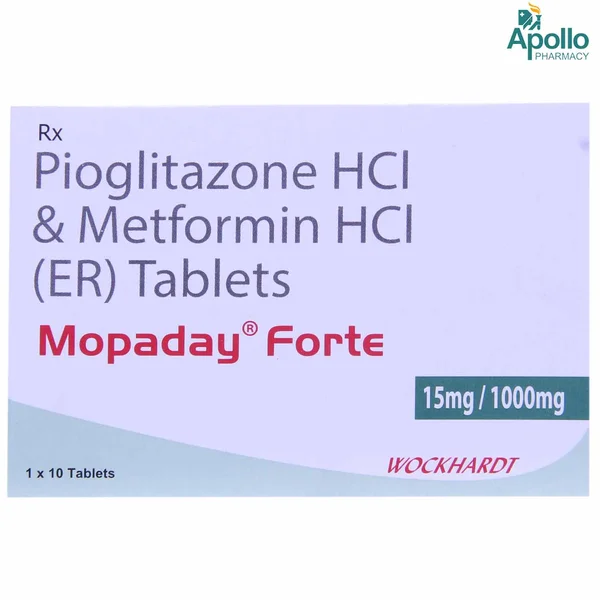 Mopaday Forte Tablet 10's