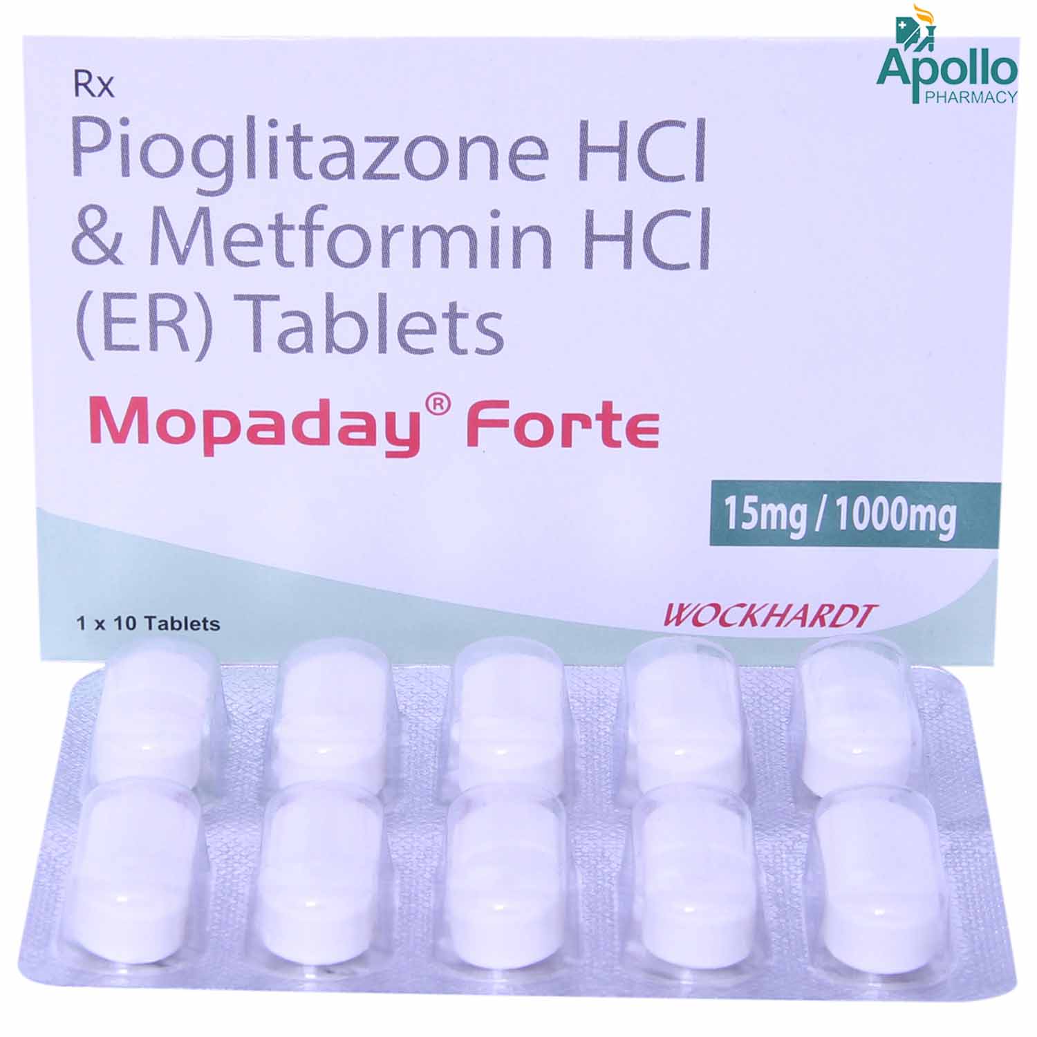 Mopaday Forte Tablet 10's, Pack of 10 Mopaday Forte Tablet 10's, Pack of 10