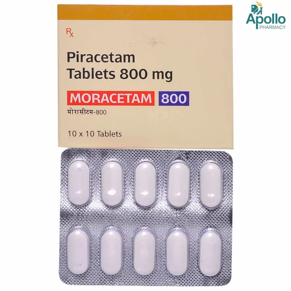 Moracetam 800 Tablet 10's