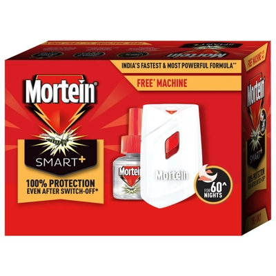 Mortein Machine &amp; Refill (45 ml), 1 Kit, Pack of 1