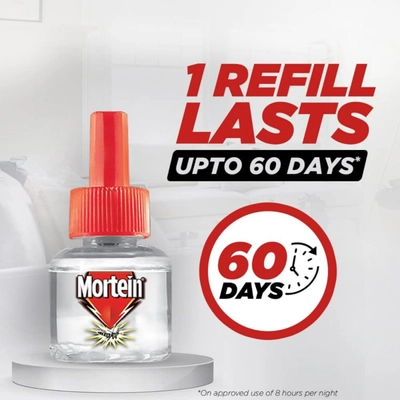 Mortein Machine &amp; Refill (45 ml), 1 Kit, Pack of 1