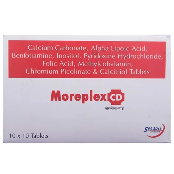 Moreplex CD Tablet 10's