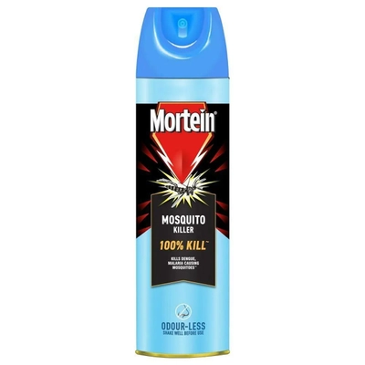 Mortein Odour-Less Mosquito Killer Spray, 400 ml, Pack of 1