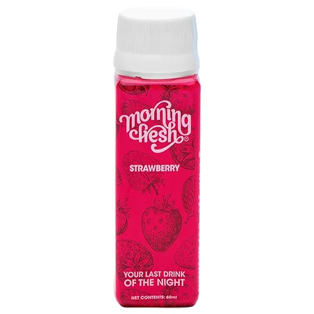 Morning Fresh Strawberry Flavor Hangover Drink, 60 ml