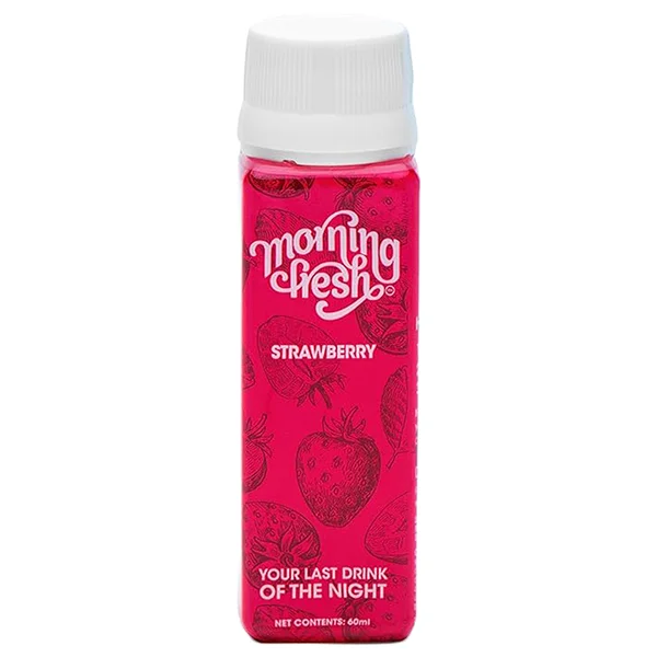 Morning Fresh Strawberry Flavor Hangover Drink, 60 ml, Pack of 1